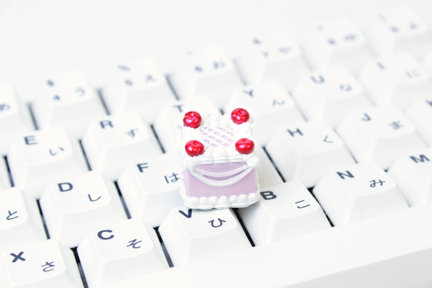 Royal Cherry Cake | Dessert Cake Artisan Keycap image 3