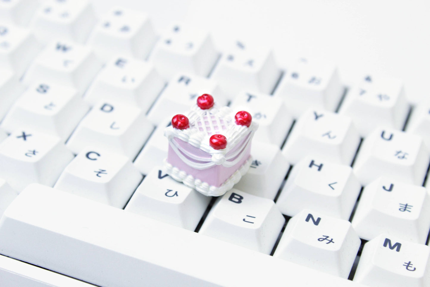 Royal Cherry Cake | Dessert Cake Artisan Keycap image 0