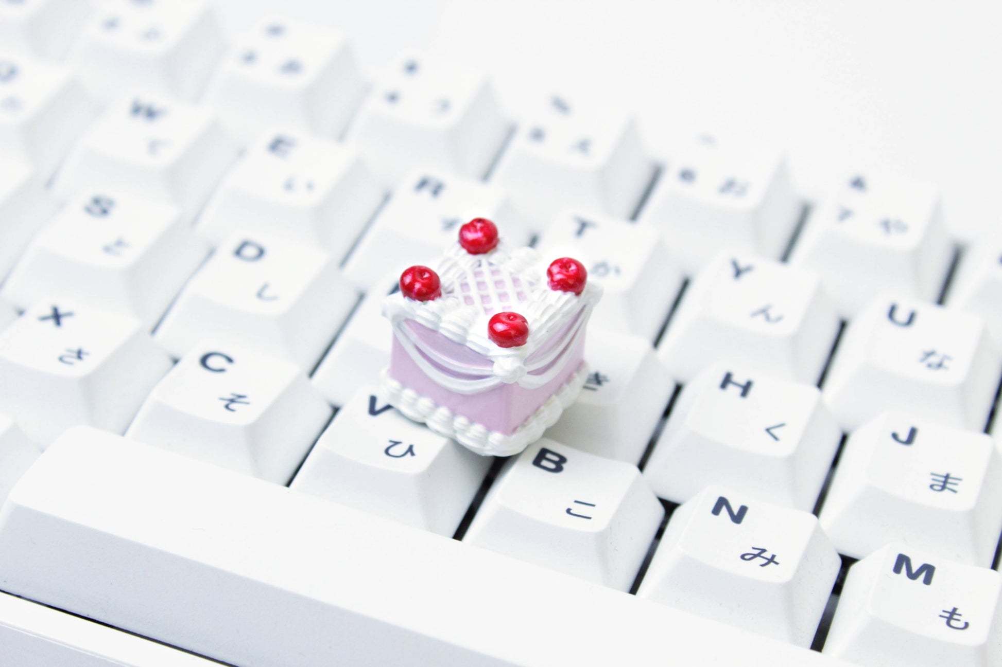 Royal Cherry Cake | Dessert Cake Artisan Keycap image 0